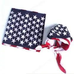 Популярные шарфы унисекс с американским флагом хип-хоп танцевальный головной платок повязка на голову головной убор-Бандана подарок на