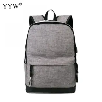 

YYW Casual Oxford Backpack Women Men Large Capacity Laptop Backpack Student School Bags For Teenagers Travel Backpacks Mochila