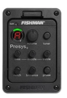 

Top Quality 4-Band EQ Guitar Equalizer Acoustic Guitar Preamp Piezo Pickup Guitar Tuner Model FishMan 201