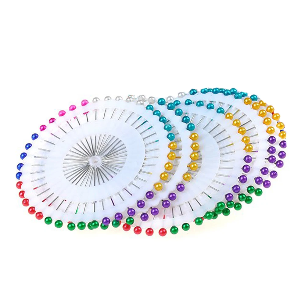 Straight Sewing Pins Round Pearl Head Dressmaking Quilting Pins for