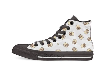 

Puglie Burrito Casual High Top Canvas shoes sneakers Light Walking Shoes