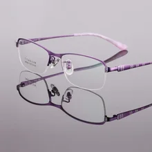Новые Титановые Женские оправы для очков вакуумное ip-покрытие Женская мода Близорукость Оптические очки для чтения оправы для очков для дам