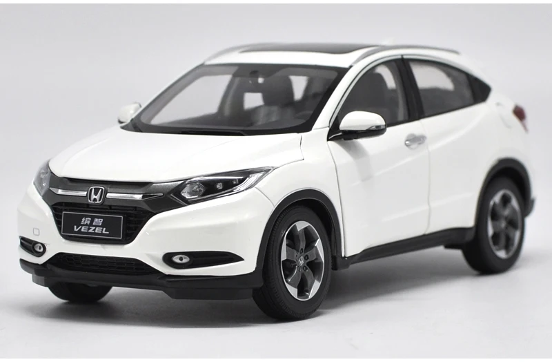 Оригинальные 1:18 HONDA VEZEL SUV модели, Высокая коллекция моделей автомобилей, 6 открытых дверей металлический автомобиль