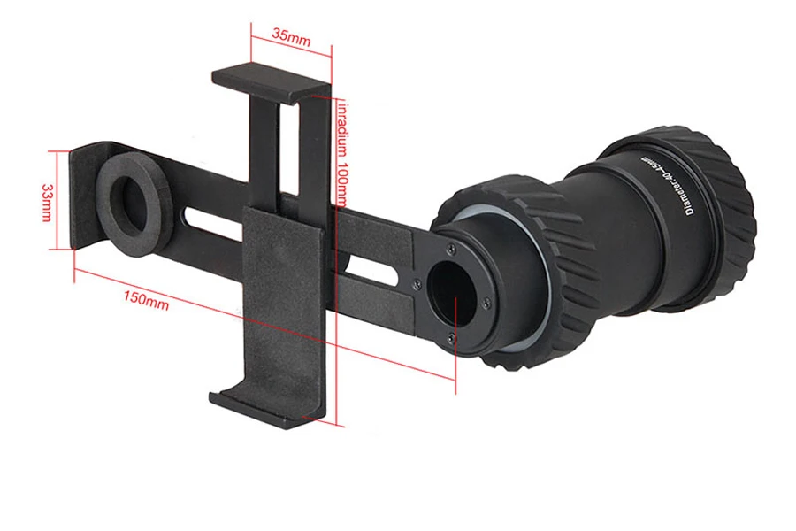 Airgun Air Rifle Sight адаптер для мобильного телефона крепление монокулярная камера кронштейн телескопа для всех телефонов GZ330202