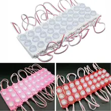 Светодиодный модуль 3 светодиодный s 3030 SMD 12 V IP68 Водонепроницаемый 3030 светодиодный модуль впрыска пластиковый впрыска Moudle рекламный свет