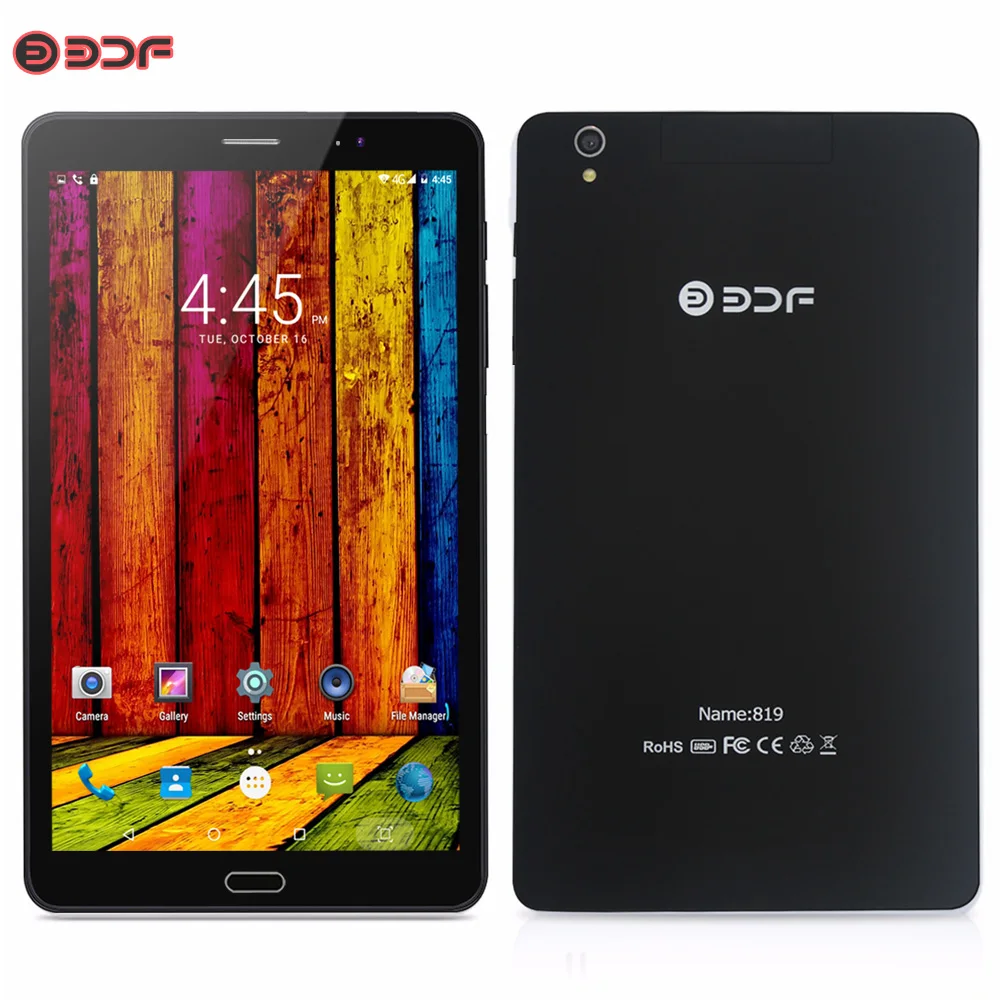 8 Inch Android 6.0 Tablet Pc 3G/4G LTE SIM Card Phone Call 1920*1200 IPS 2.5D Screen 4GB/32GB Tablet