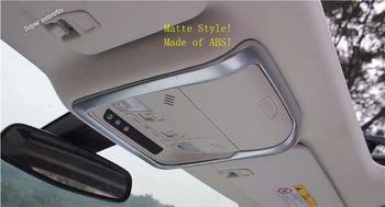 

Lapetus Front Top Roof Reading Lights Lamp Frame Cover Trim Accessories Interior Fit For Cadillac XT4 2019 2020 Carbon Fiber ABS