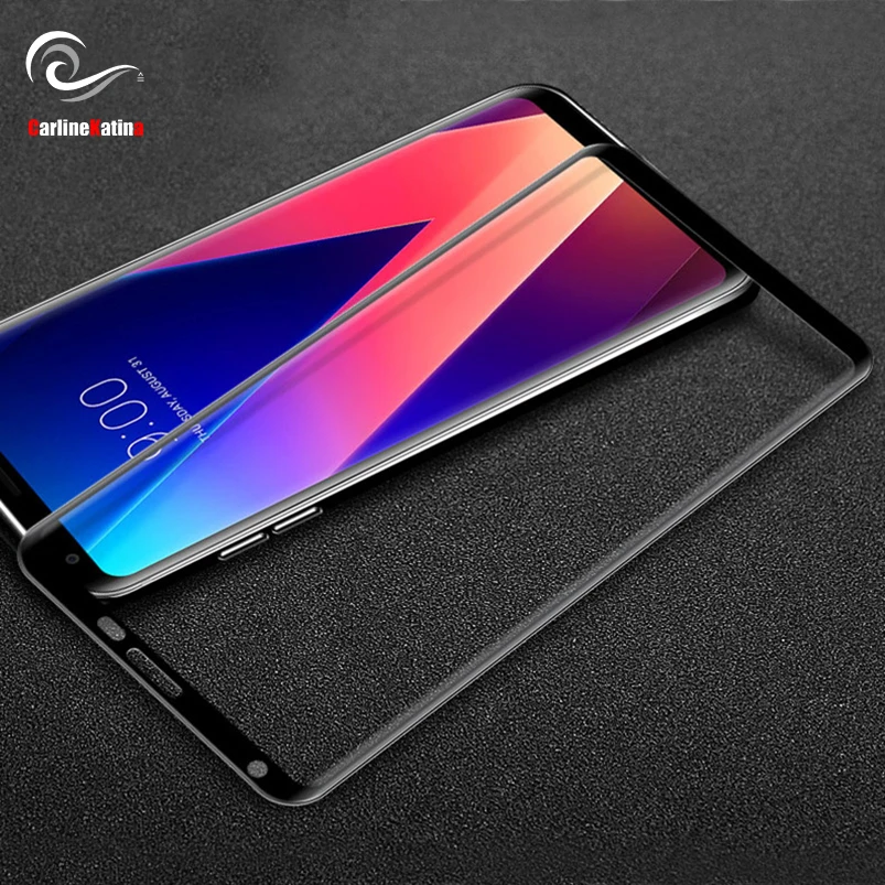 Закаленное стекло 9H с полным покрытием для LG G7 ThinQ V30 + G4 G6 Plus Q6 V10 G5 V20 K10 2016 2017