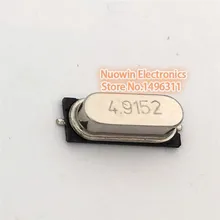 50 шт. smd HC-49S 4,9152 МГц 20ppm 20pF Кварцевый резонатор с украшением в виде кристаллов