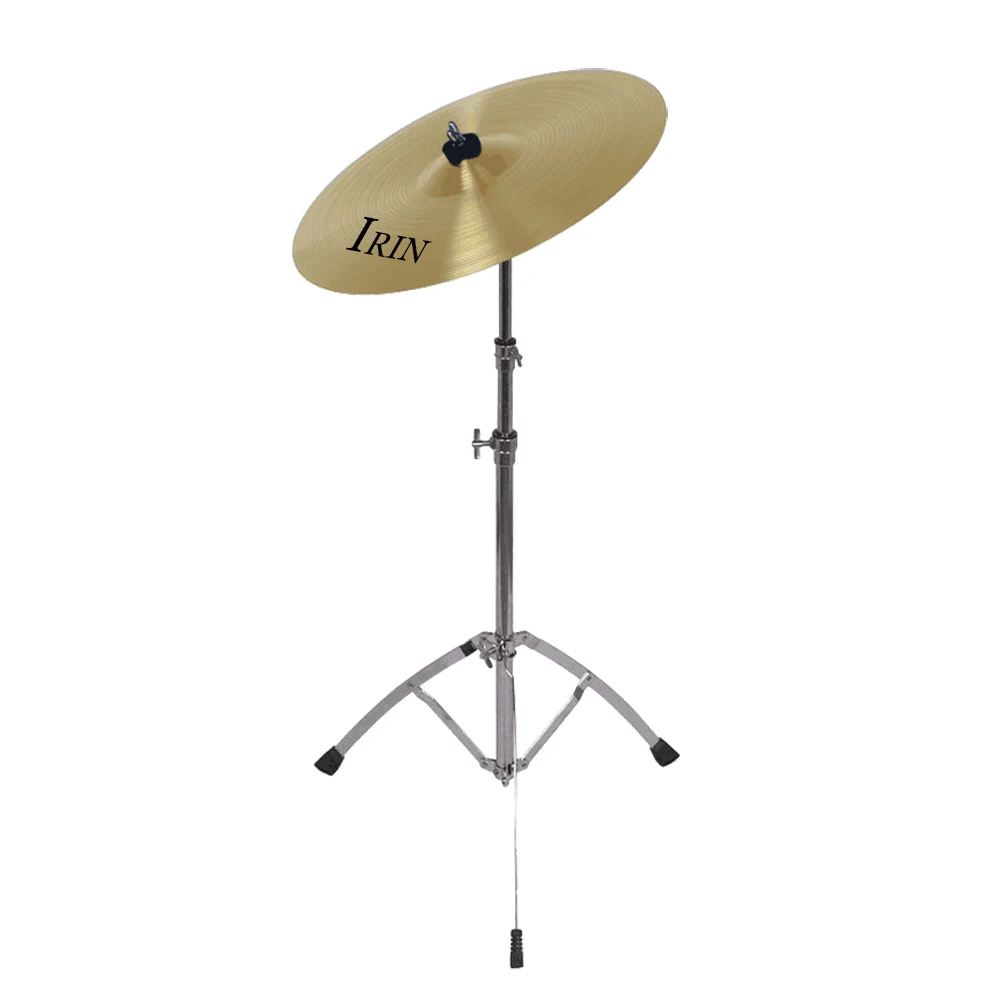 IRIN 16 Inch Brass Alloy Crash / Ride Cymbal / Hi Hat for Drum Set Part