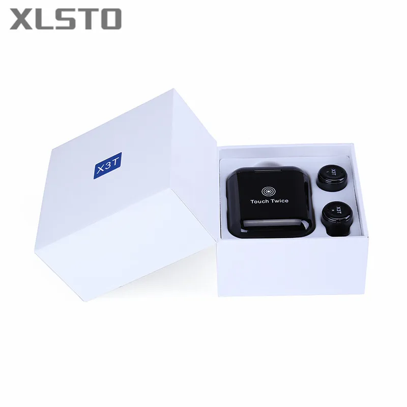 XLSTO TWS X3T Wireless Bluetooth 4.2 Headset Earphone Wtih Charger Box Bass X1t X2T Upgraded Headset for iPhone Samsung Xiaomi (12)