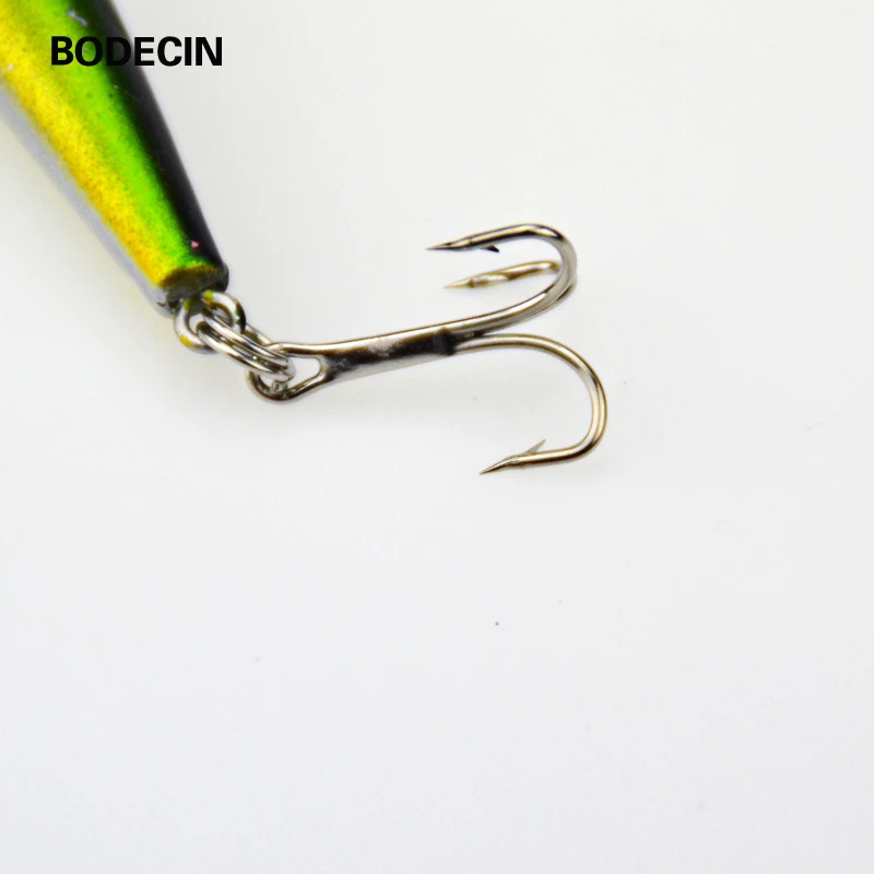 1PS Minnow Fishing Lures Deep Isca Artificial Wobbler Crankbait For Fish Lure Hard Fake Bait Pesca Tackle Hooks Sea 14.5cm 12.7g