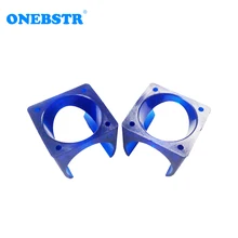 2Pcs lot E 3D V5 Fan Cover 3D Printer DIY injection Molding Cooling POM Plastic Blue