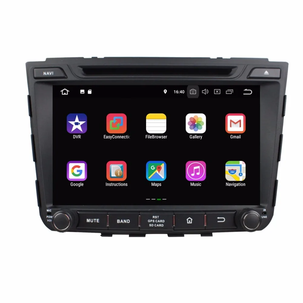 Discount Android 8.1 Quad Core 8" Car Radio dvd GPS Multimedia Player Head Unit for Hyundai IX25 CRETA With Bluetooth WIFI Mirror-link 2