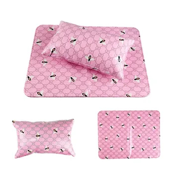 

Art Nail Set Hand Pillow Wrist Pillow Sponge Leather Folding Hand Pillow Pad Fake sticker faux ongles paznokcie Venalisa