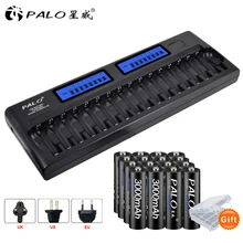 Battery Charger 16 slots LCD Smart Battery Charger For AA AAA Ni MH Ni Cd 1