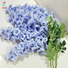 

XINFEI Artificial Flowers DIY Bell Orchid Silk Real Touch Flower Bouquet for Home Wedding Decorative Flowers Potted Plants 130cm