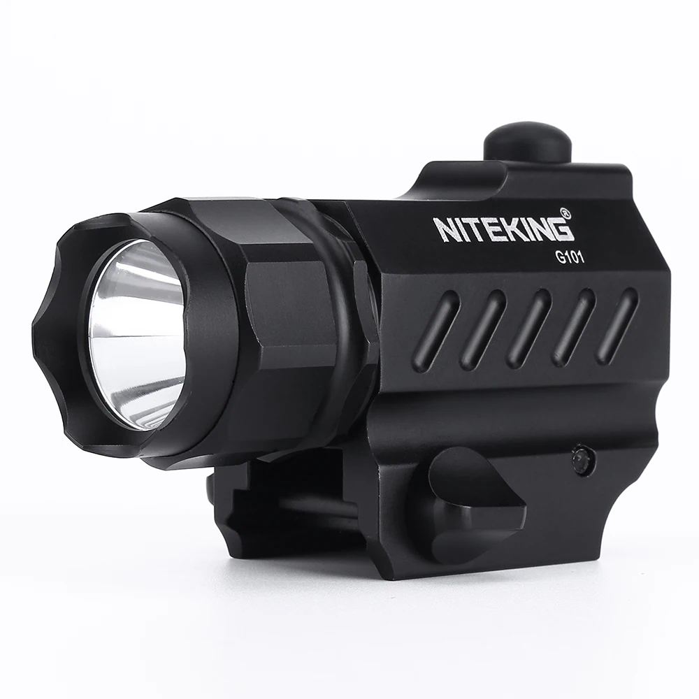 NITEKING G101 пистолет тактический флэш-светильник 2 режима 1600LM пистолет фонарь светильник погодостойкий ручной флэш-светильник s Охота Спорт
