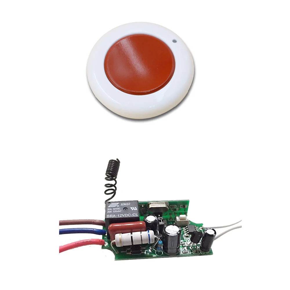 AC 220V 1CH RF Wireless Light Remote Control Switch System Receiver