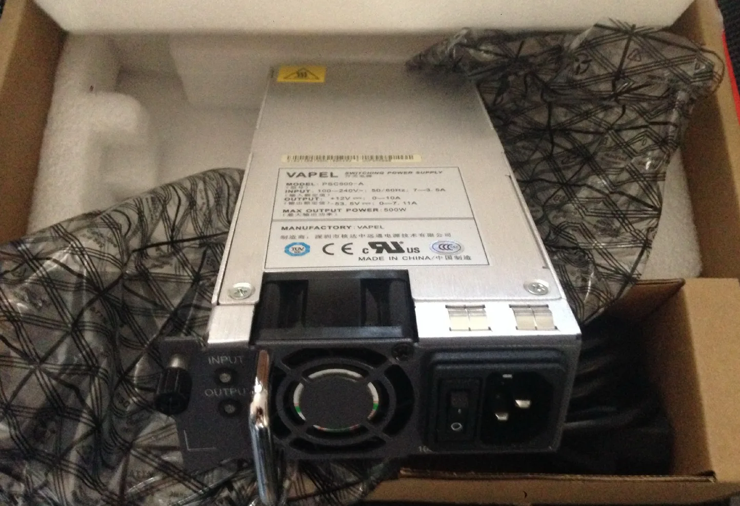 

HW WOPSA5000 500w ac power module PSC500-A