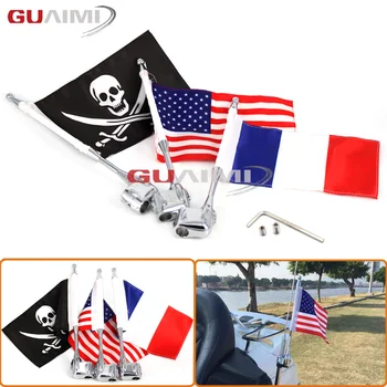 

For Honda GoldWing GL1800 GL1500 Motorcycle Custom Rear Antenna Mount Pole