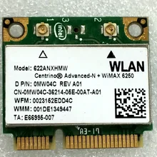 SSEA для Intel центрино Advanced-N+ WiMAX 6250 ANX 622 ANXHMW 802.11a/b/g/n half Mini PCI-E 300 Мбит/с