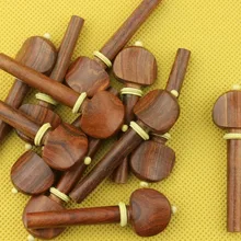 20 штук Новое высокое качество палисандр Скрипки Колки 4/4 полный размер аксессуары