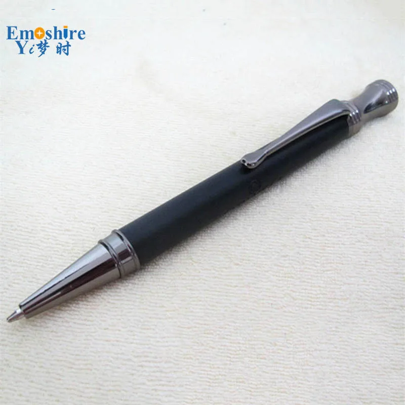 Top Black Wooden Ballpoint Pen Creative Wooden Ballpoint Pen Business Celebration Practical Roller Ball for Writing Gifts P074 photo