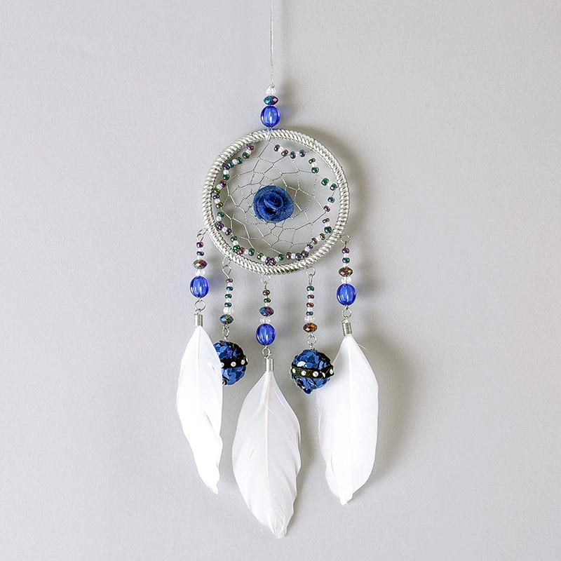 

New Car Ornaments Nordic style Jewelry Dream Catcher Wind Chimes Car Rearview Mirror Pendant Bedroom Decoration Auto Accessories