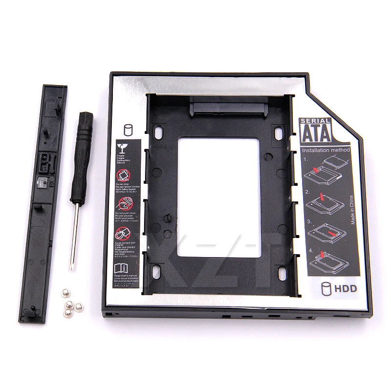 

SATA 3.0 to Sata 2nd HDD Caddy Tray Hard Drive 12.7mm SSD Case Enclosure Optibay for IBM Lenovo Thinkpad R500 T420 T430 T520