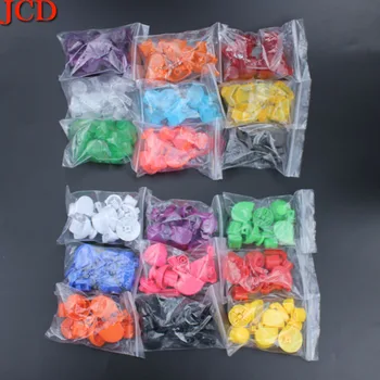 

11sets For Gamecube Controller Mod Colorful Complete button set with Y X A B for N GC button set