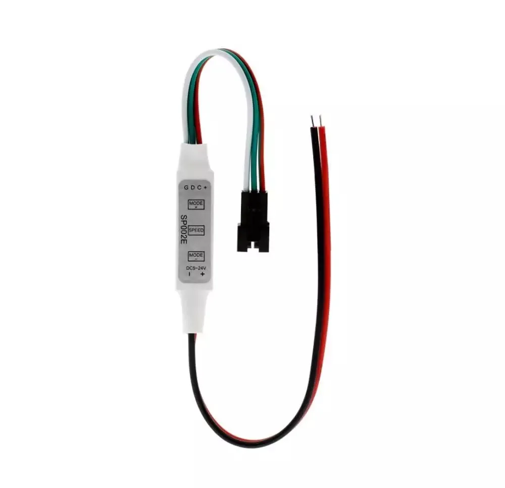Мини контроллер освесветильник pixel IC strip SP104E/SP002E/SP103E для WS2811 WS2812 1903 16703 Strip