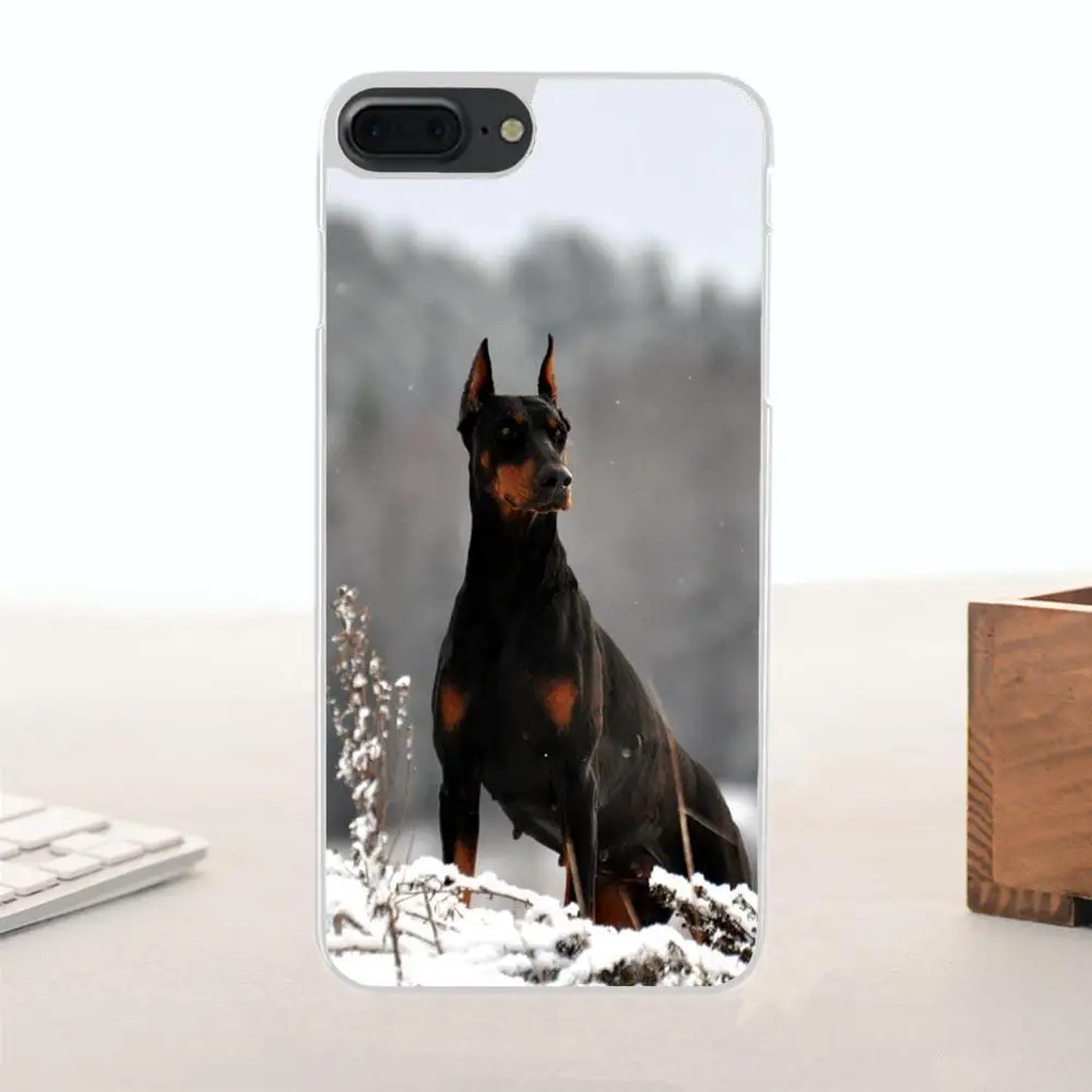 Bixedx для huawei Honor mate 7 7A 8 9 10 20 V8 V9 V10 G Lite Play Mini Pro P смартфон с мягким дизайном Doberman - Цвет: as picture