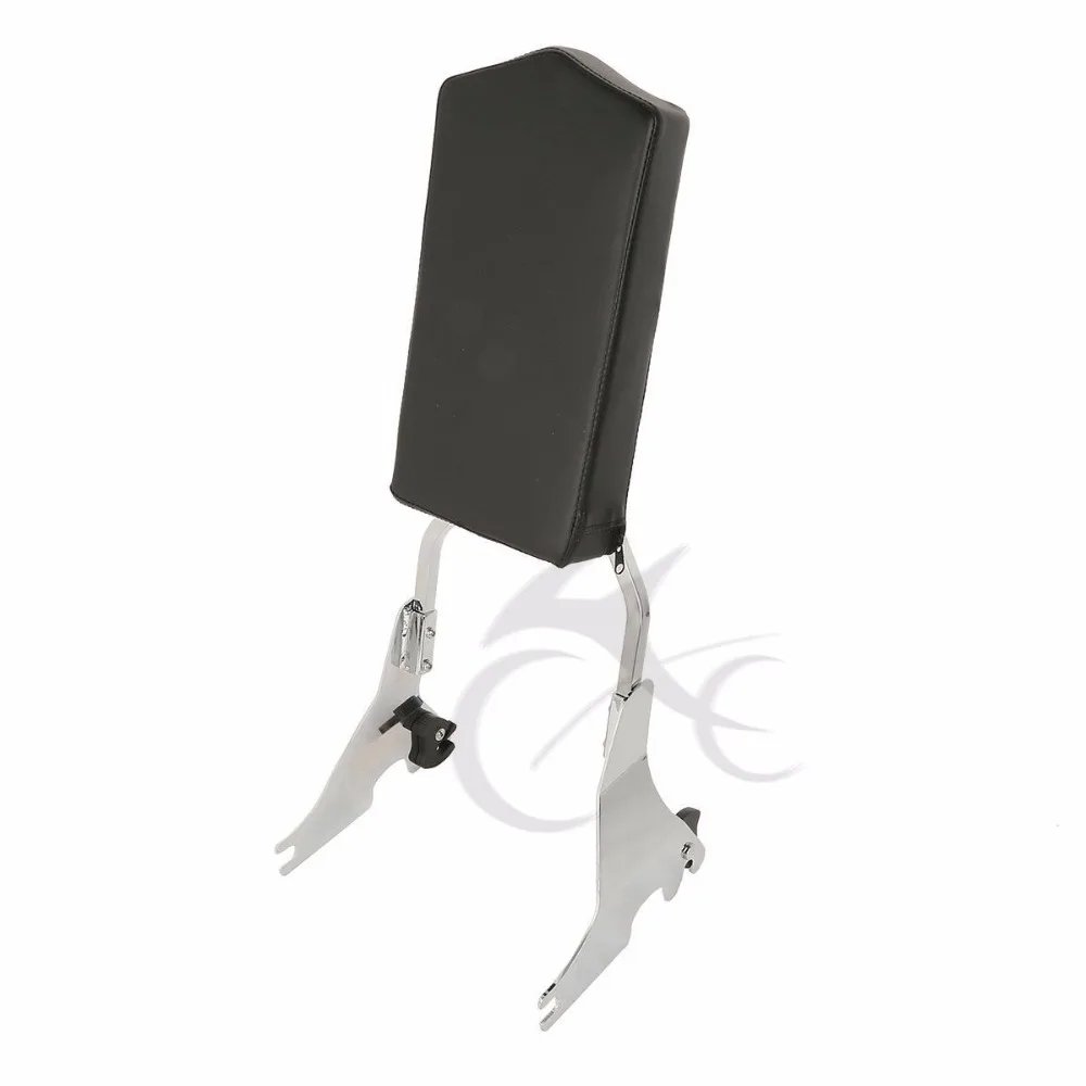 

Motorcycle Passenger Sissy Bar Backrest For Harely Sportster XL Iron 883 1200 SuperLow Forty Eight 48 2004-2017 2016