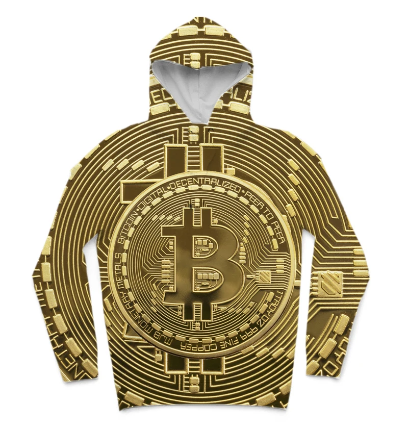 

REAL American SIZE coin Crypto Currency- high quality 3D Sublimation Printing Hoody Hoodie Plus size 5xl 6xl