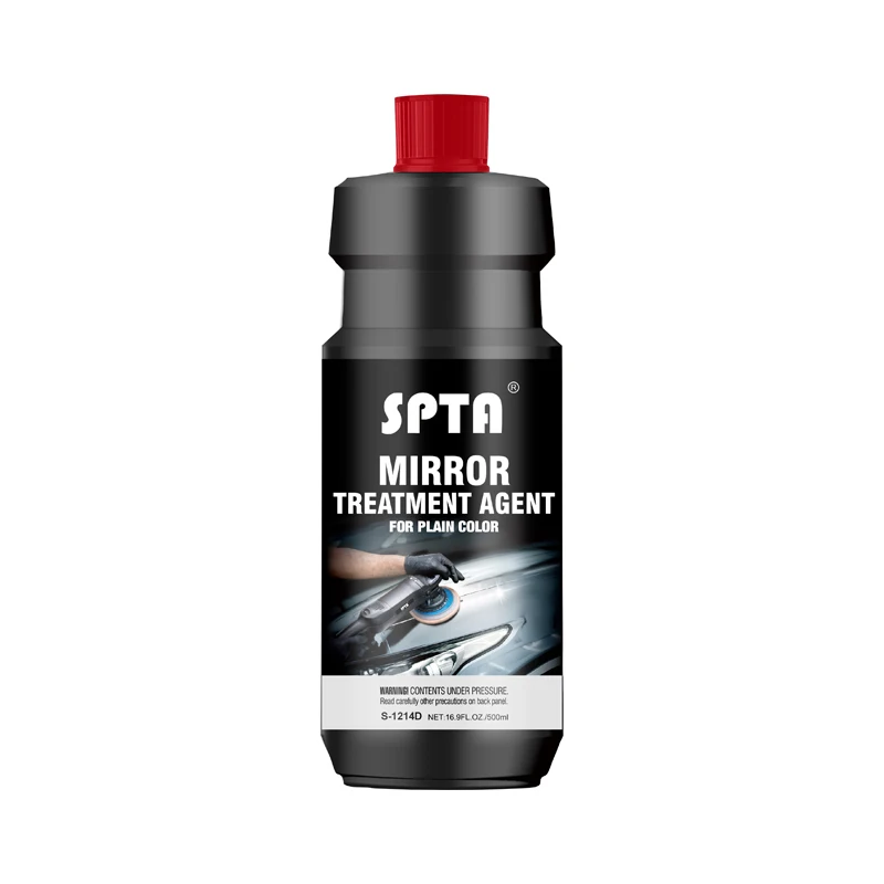 

SPTA 500ML Mirror Treatment Agent For Plain Color Car Polish Liquid Rubbing Compound Color Enhance Liquid Auto Paint Removal