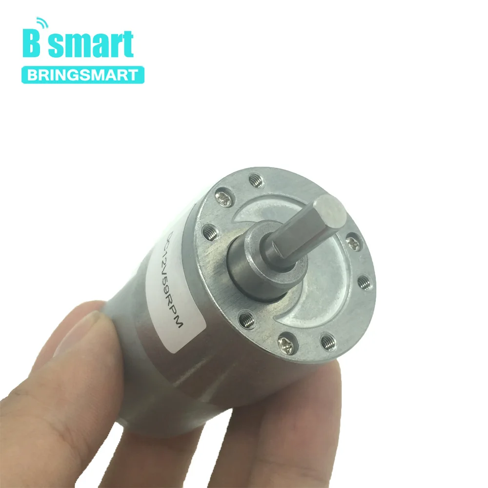 Bringsmart-Micro-Motor-12V-DC-24V-Reversed-7-1600RPM-Speed-Control-Gearbox-Gears-Metal-Mini-Electric (3)