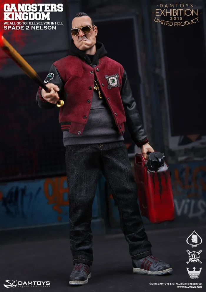 

1/6 scale figure doll Gangsters Kingdom Spade 2 Nelson GK002EX 12" action figures doll Collectible figure Plastic Model Toys