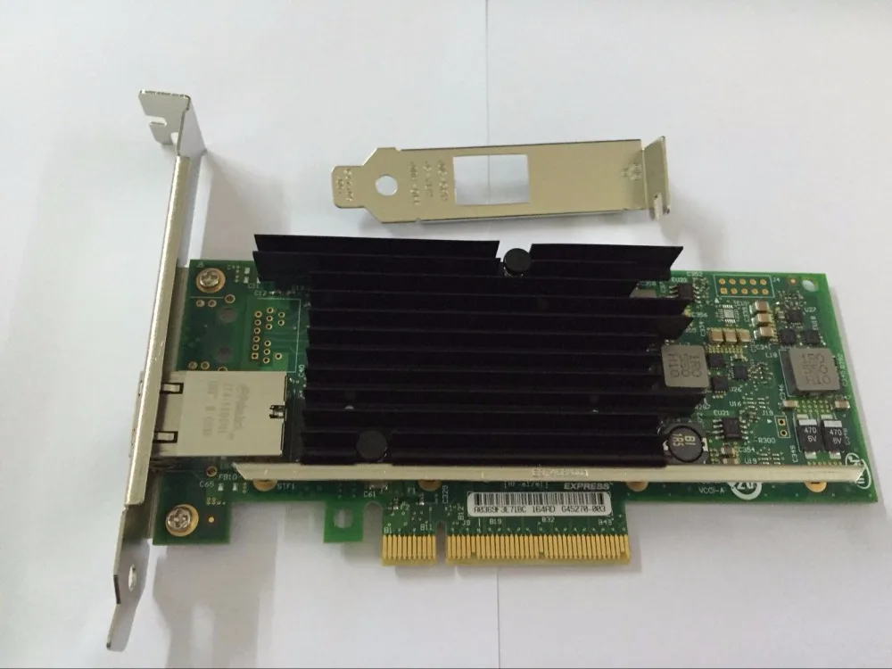 

Intel Ethernet Network Adapter X540-T1 Single Port RJ45 10Gb PCI Express x8