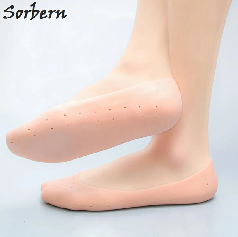 Sorbern, сексуальные гелевые балетки на каблуке, защита от мозолей, средство для ухода за ногами, мягкая остроконечная подкладка для балетных туфель