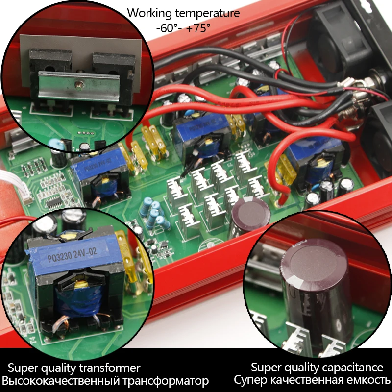 Автомобильный инвертор 24 В постоянного тока, 24 В, 12 В переменного тока, 220 В, силовой трансформатор 24 4000, автомобильное зарядное устройство, автомобильный преобразователь питания, инверторы 12 В, 24 В, 4000 Вт, 2000 Вт