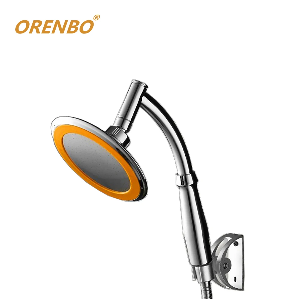 6 Inch Shower Head 360 Degrees Adjustable Arm Rain Handheld Rainfall Heads rain Hand |
