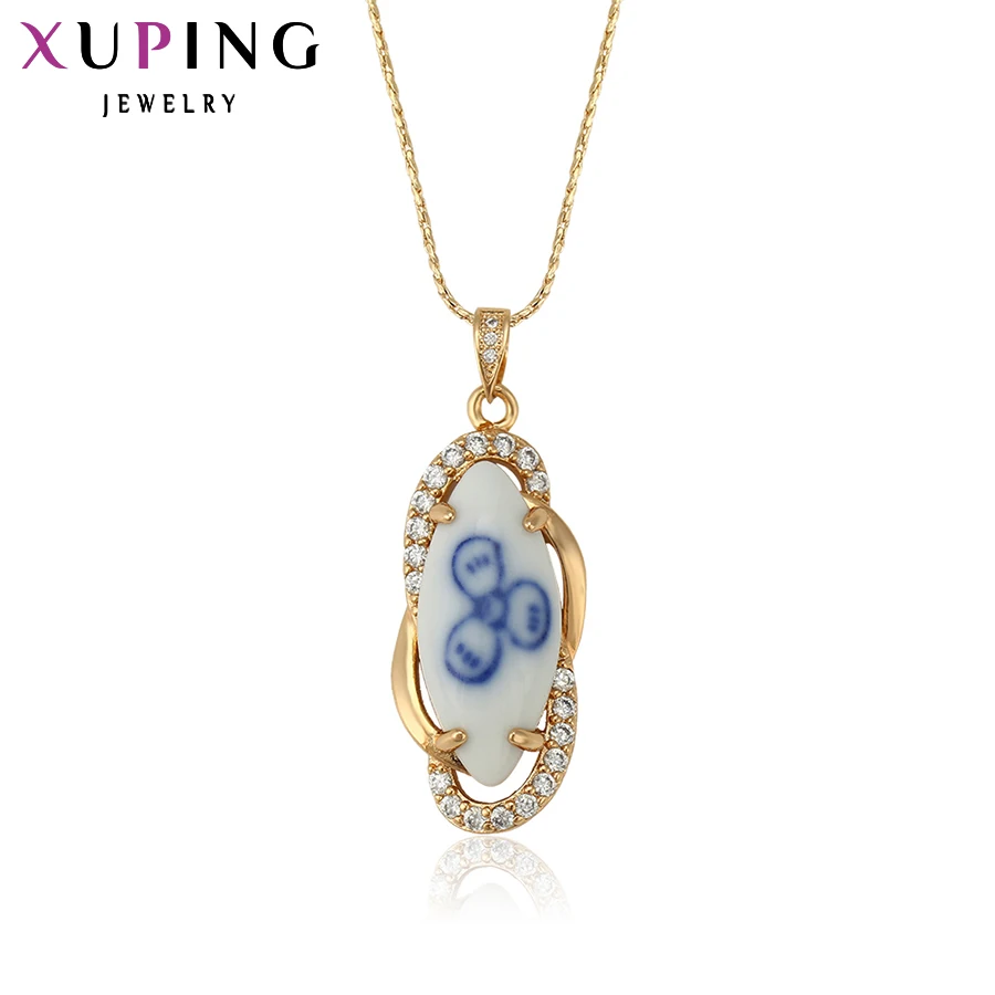 Xuping Модный кулон для женщин позолоченные ювелирные изделия дружбы дизайн