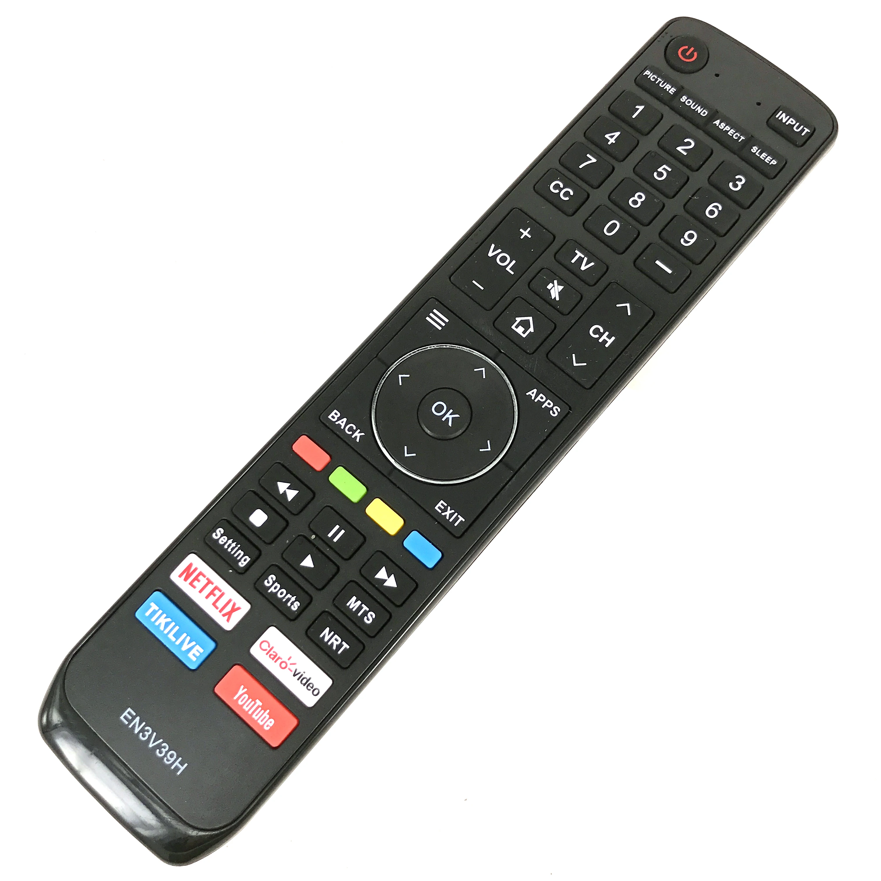Новый пульт дистанционного управления EN3V39H для HISENSE TV NETFLIX YOUTUBE Fernbedienung|Пульты ДУ| |