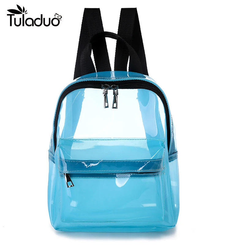 transparent college bag