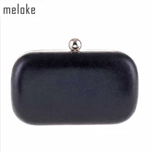 Meloke Цена по прейскуранту завода женские вечерние сумки конфетного цвета мини клатч кошельки Роскошные клатчи сумки с цепочкой Прямая поставка MN772