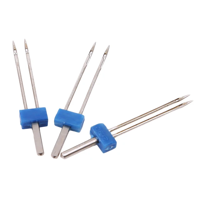 3pcs/pack Multifunction Double Twin Needles Pin for Brother Sewing