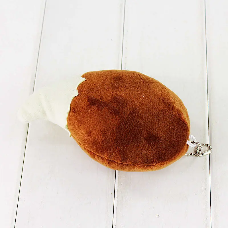 

15cm Anime Eevee Tail Plush Pendant Eevee Stuffed Keychain with Tag