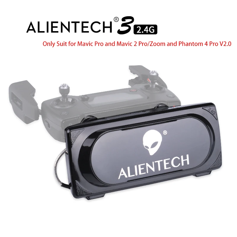 

ALENTECH 3 DJI Mavic 2 Pro/Zoom Phantom 4 Pro V2.0 Signal Booster Range Extender Martian Pro for Mavic Pro 1&2 Fly Above 5km