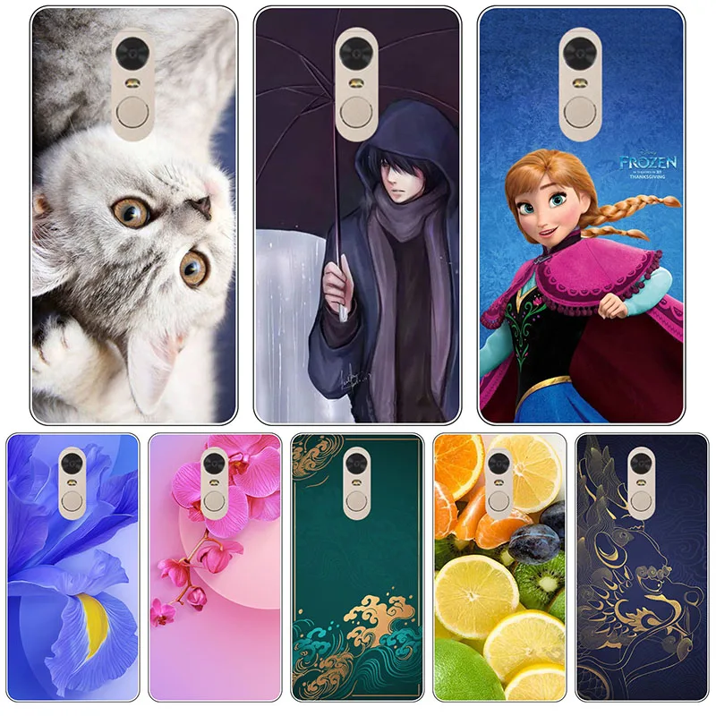 

Cute Fashion Flower Case For Cubot Nova 5.5" Cases Pattern Printed Phone Cover Coque Animal Shell For Cubot Nova 5.5"